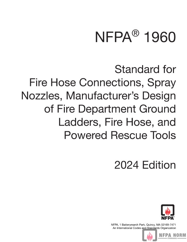 NFPA 1960 PDF